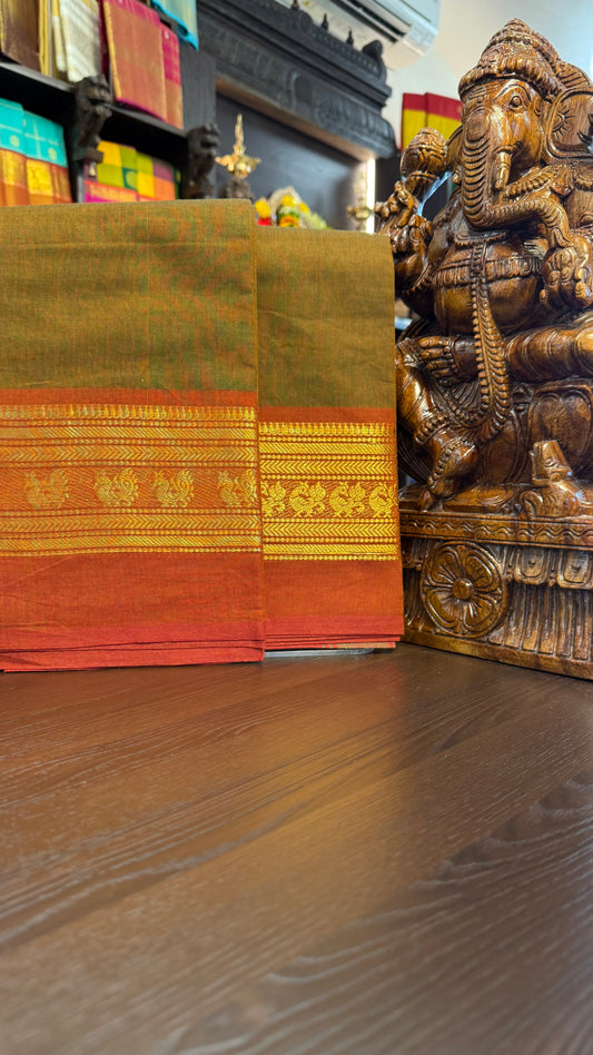 Kanchi Cotton Saree