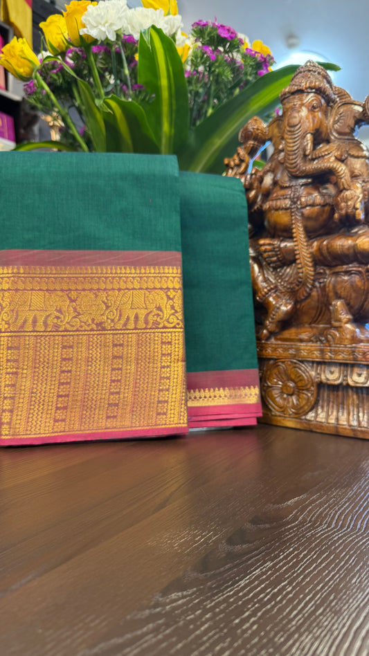 Kanchi Cotton Saree