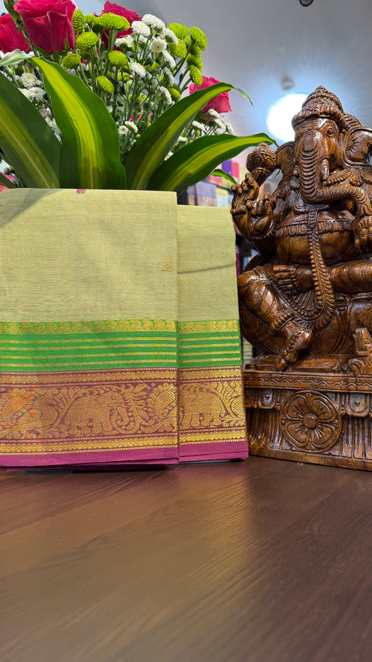 Kanchi Cotton Saree