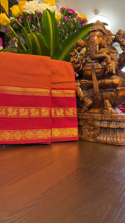 Kanchi Cotton Saree