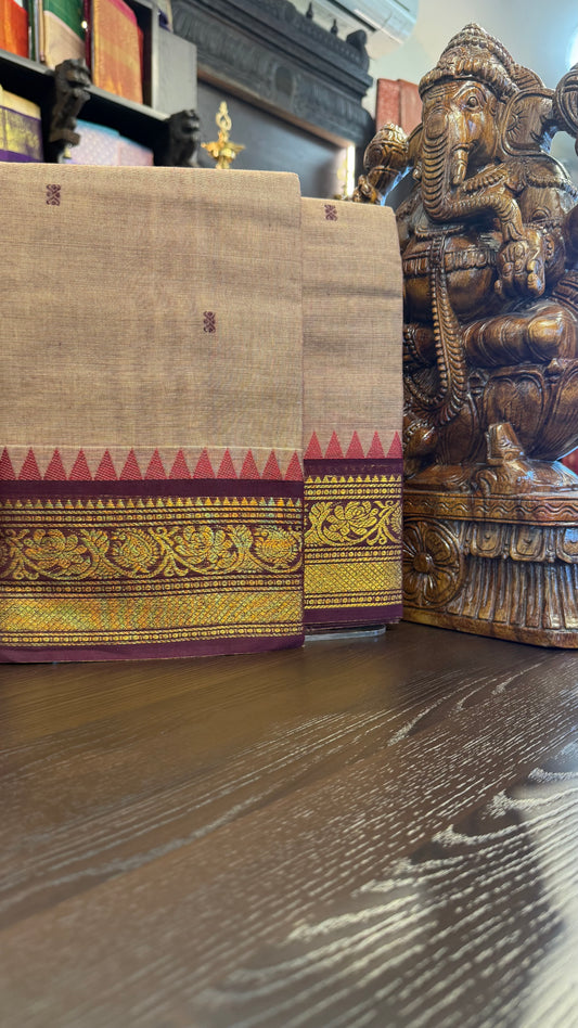 Kanchi Cotton Saree
