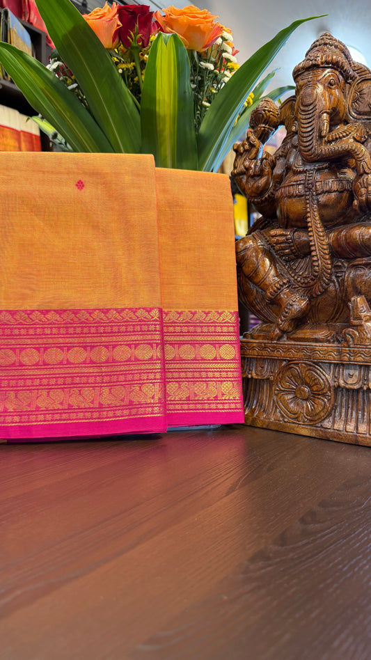 Kanchi Cotton Saree