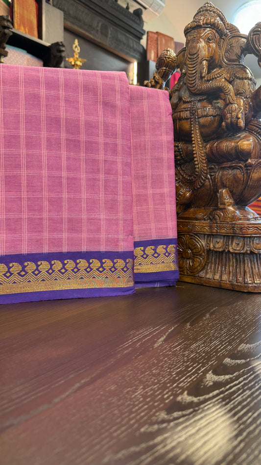 Kanchi Cotton Saree