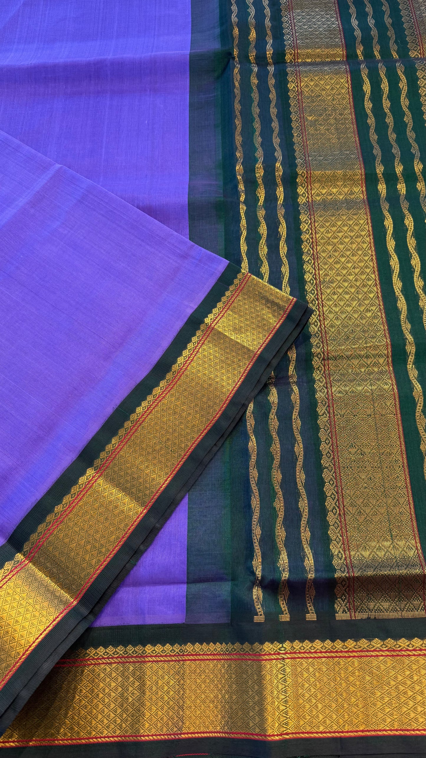 HANDLOOM KANCHIPURAM SILK COTTON (KSC206)