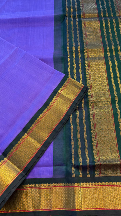 HANDLOOM KANCHIPURAM SILK COTTON (KSC206)