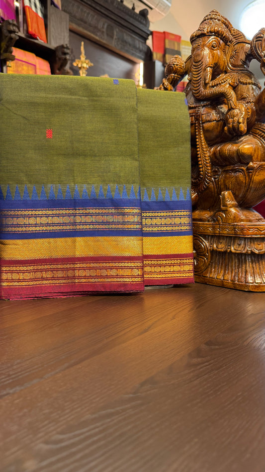 Kanchi Cotton Saree