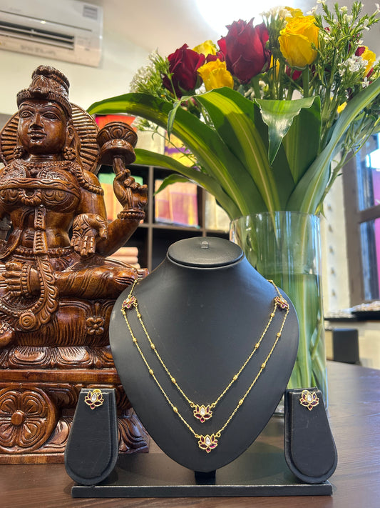 Grishma Short Necklace Jewellery Set
