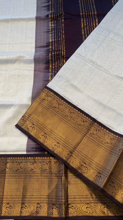HANDLOOM KANCHIPURAM SILK COTTON (KSC246)