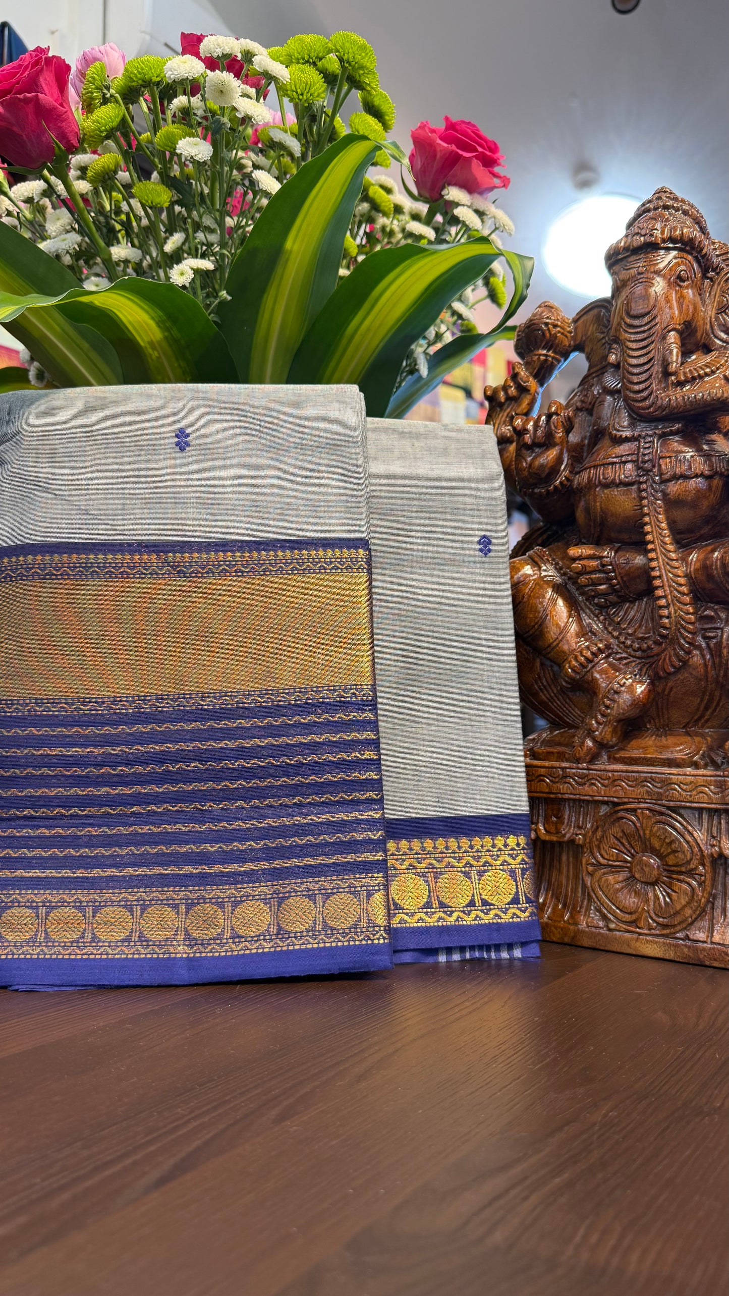 Kanchi Cotton Saree