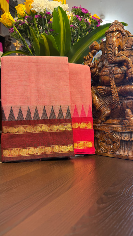 Kanchi Cotton Saree
