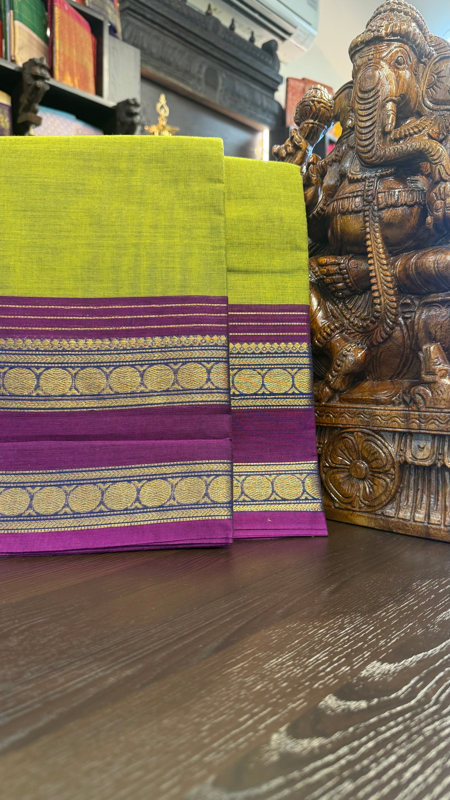 Kanchi Cotton Saree