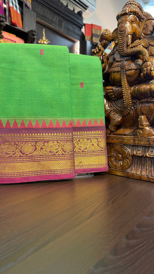 Kanchi Cotton Saree