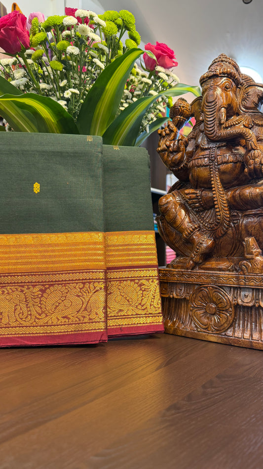 Kanchi Cotton Saree