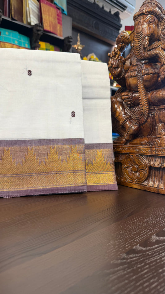 Kanchi Cotton Saree