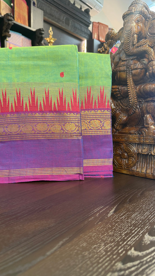 Kanchi Cotton Saree