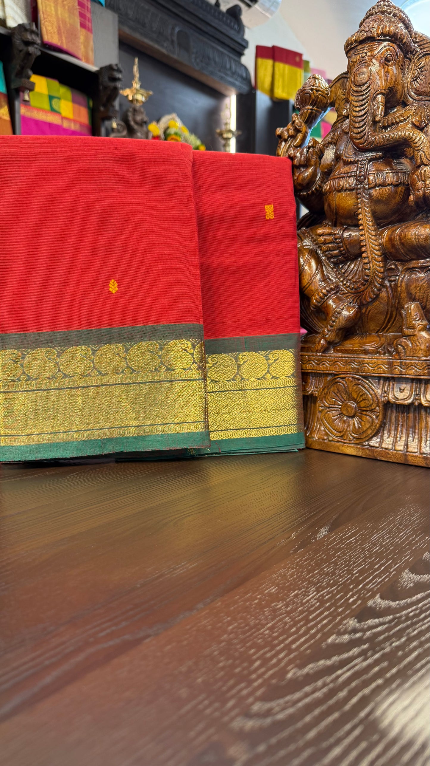 Kanchi Cotton Saree