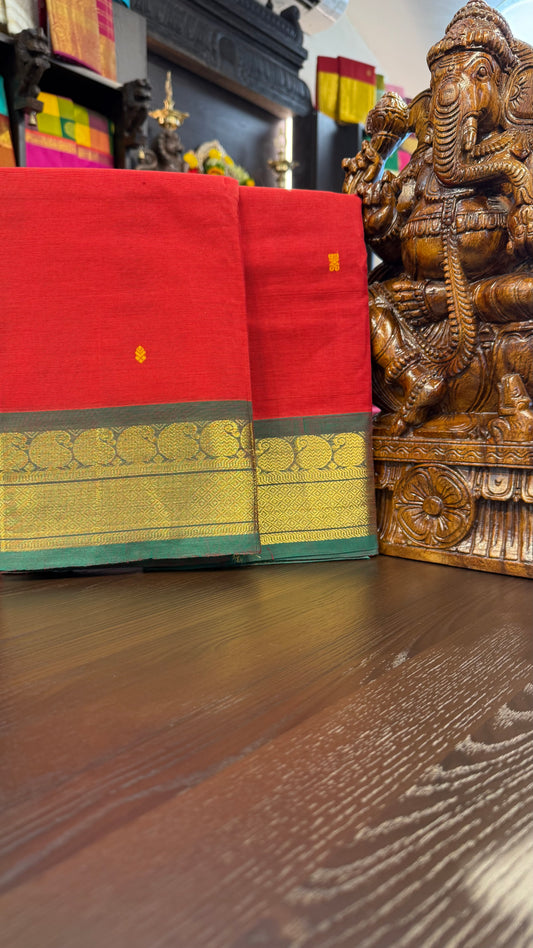 Kanchi Cotton Saree