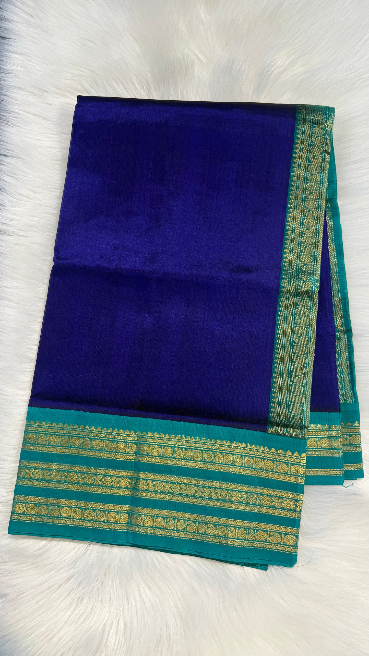 HANDLOOM KANCHIPURAM SILK COTTON (KSC184)