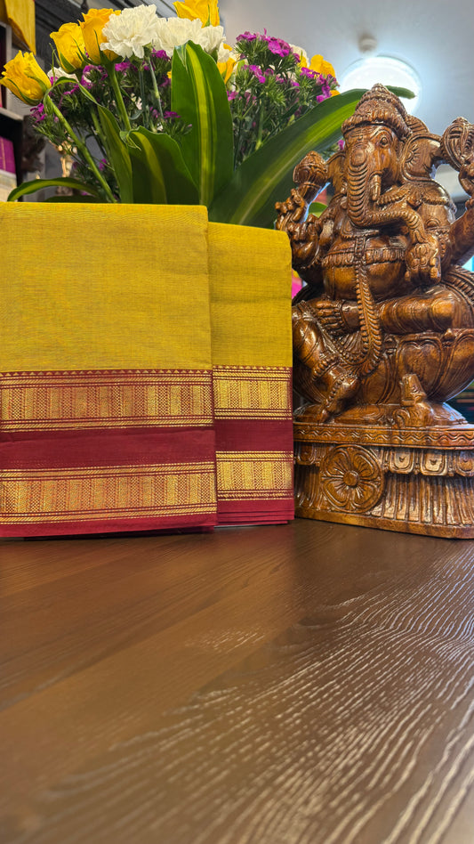 Kanchi Cotton Saree