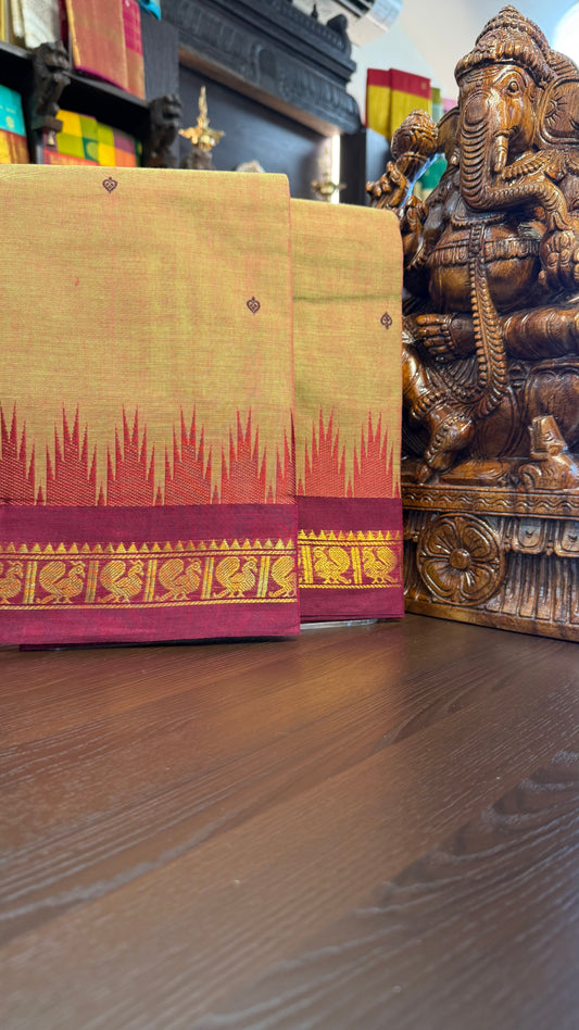 Kanchi Cotton Saree