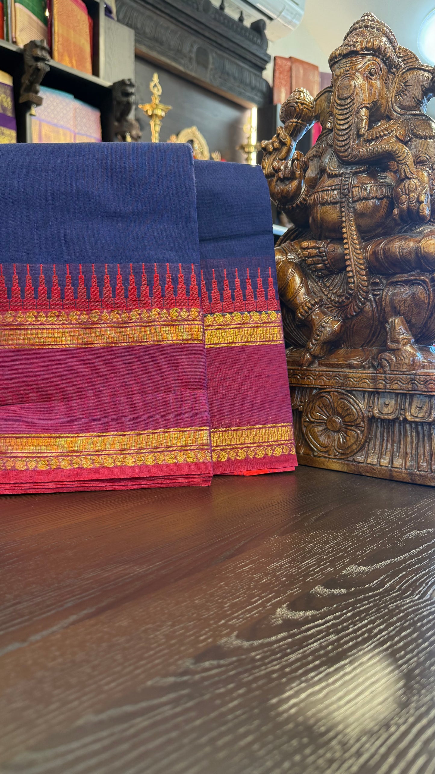 Kanchi Cotton Saree