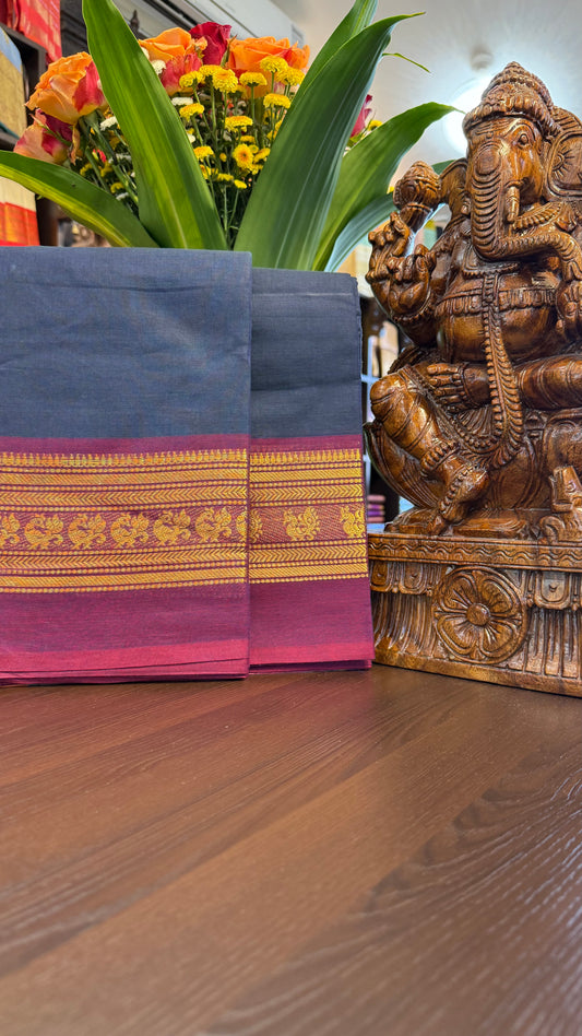 Kanchi Cotton Saree