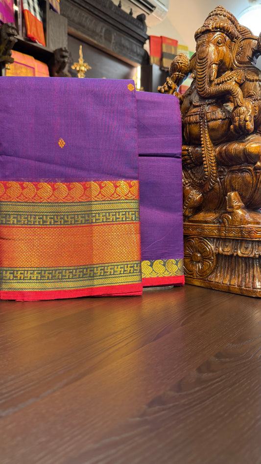 Kanchi Cotton Saree