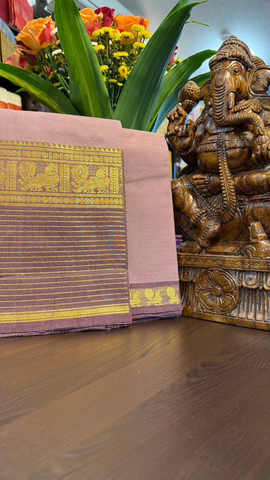Kanchi Cotton Saree
