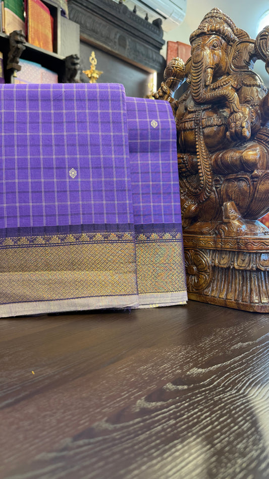 Kanchi Cotton Saree