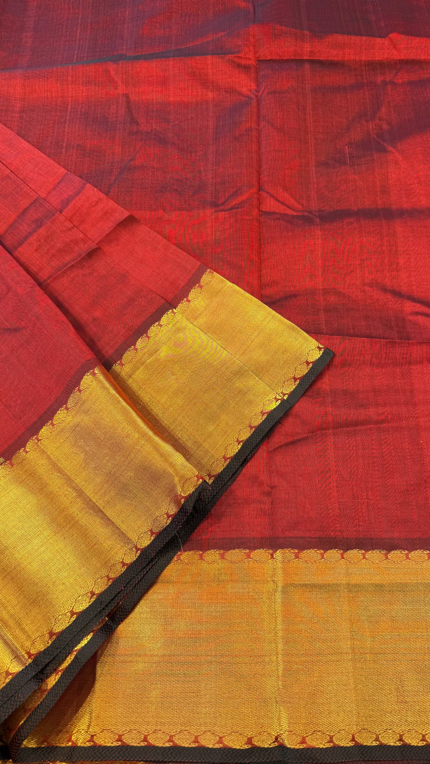 HANDLOOM KANCHIPURAM SILK COTTON (KSC199)