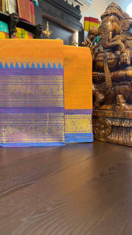 Kanchi Cotton Saree