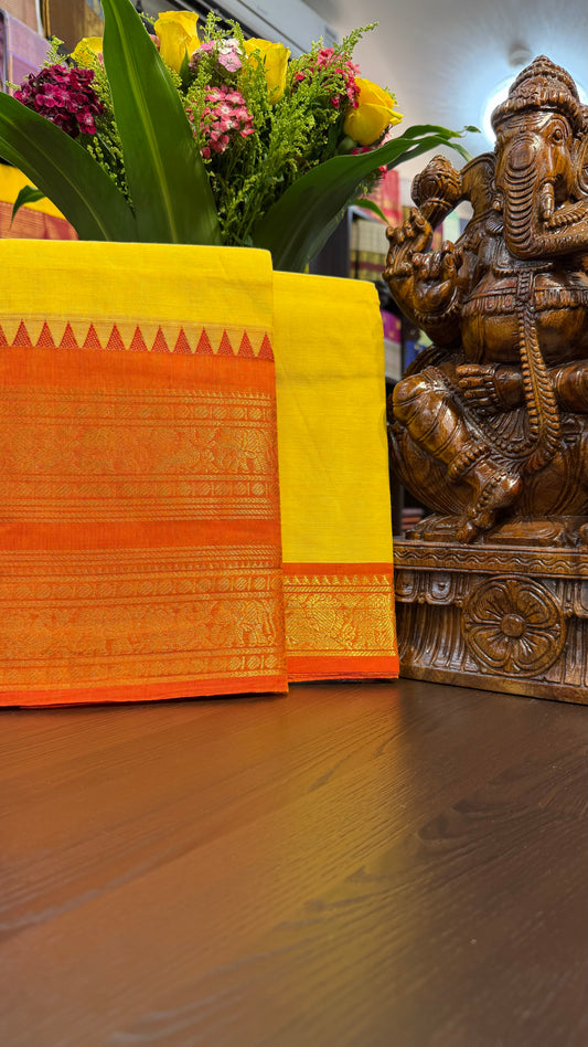 Kanchi Cotton Saree