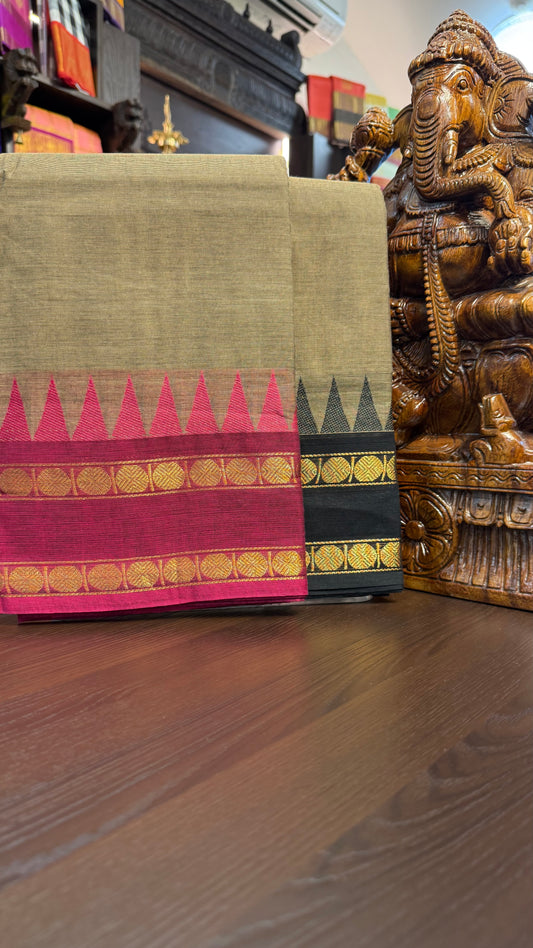 Kanchi Cotton Saree