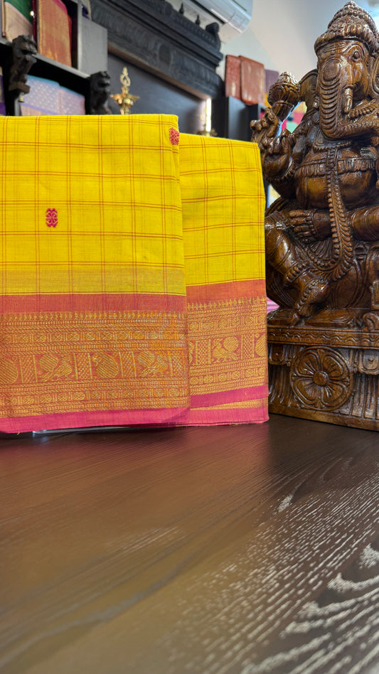 Kanchi Cotton Saree