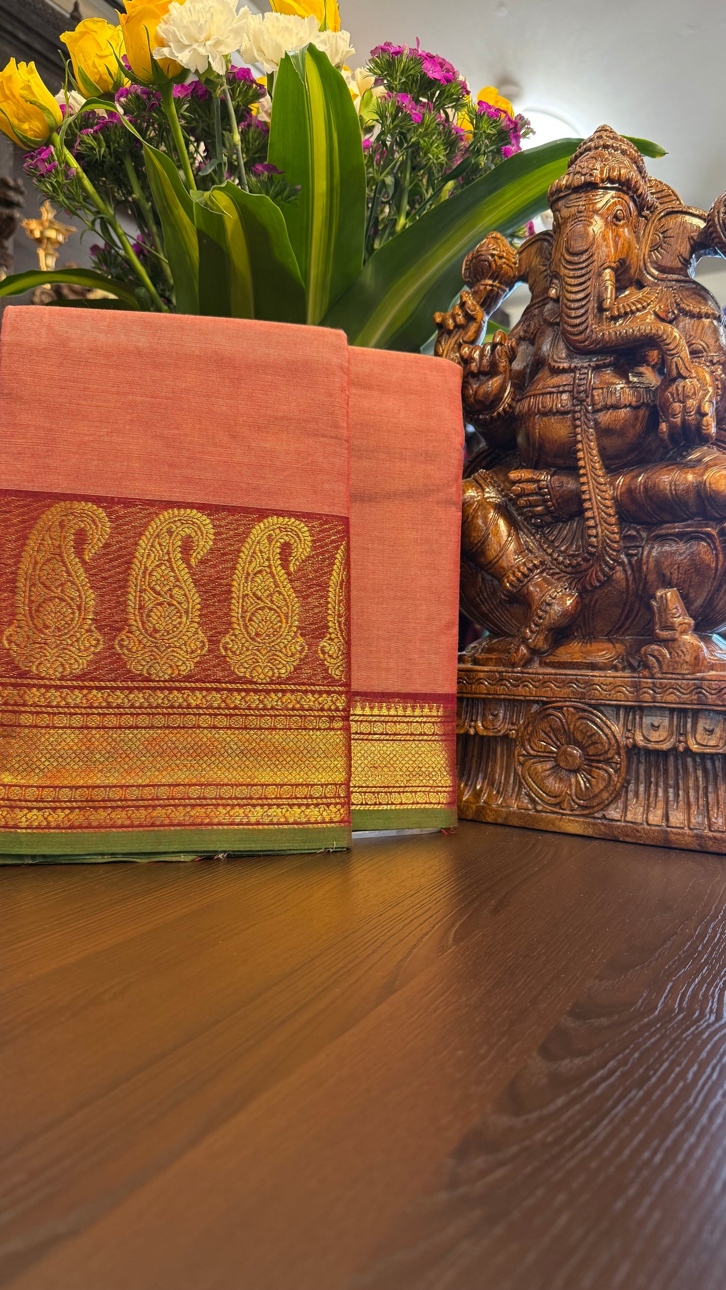 Kanchi Cotton Saree