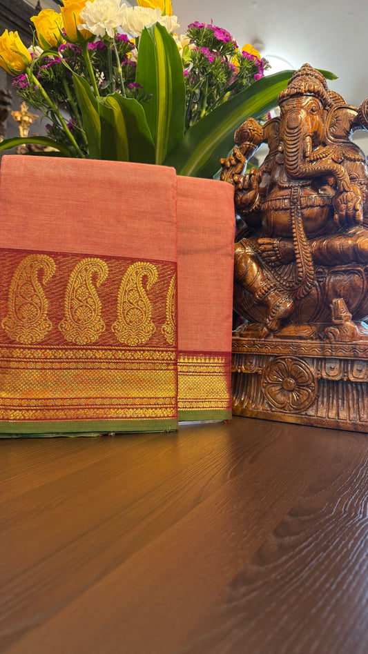 Kanchi Cotton Saree