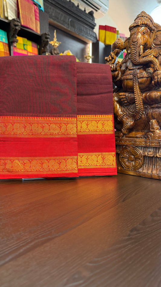Kanchi Cotton Saree