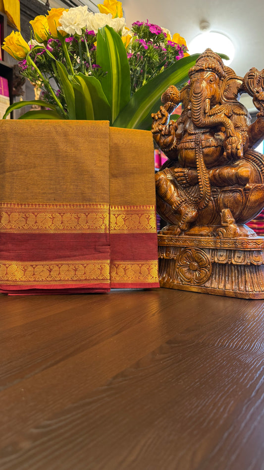 Kanchi Cotton Saree