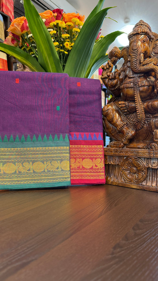 Kanchi Cotton Saree