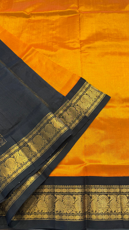 HANDLOOM KANCHIPURAM SILK COTTON (KSC287)