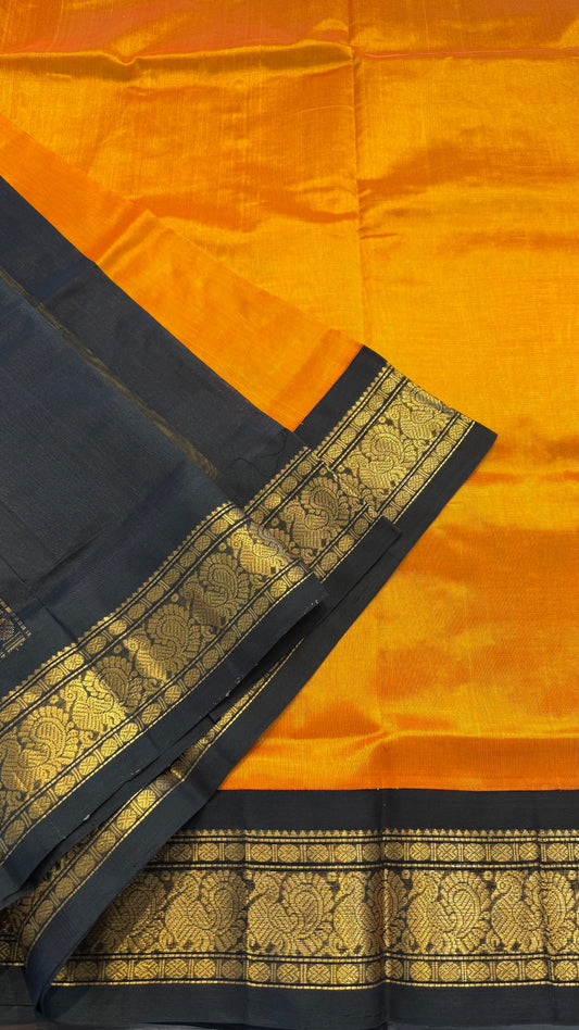 HANDLOOM KANCHIPURAM SILK COTTON (KSC287)