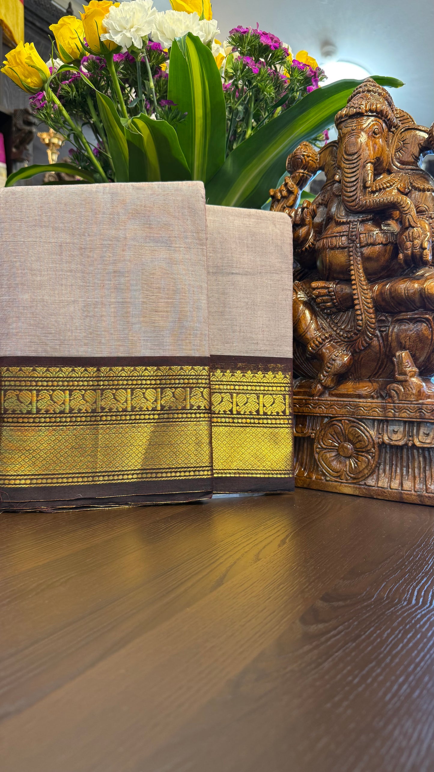 Kanchi Cotton Saree