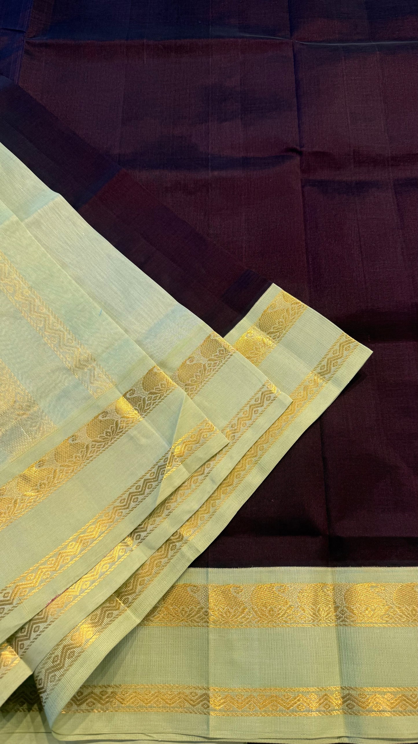 HANDLOOM KANCHIPURAM SILK COTTON (KSC148)