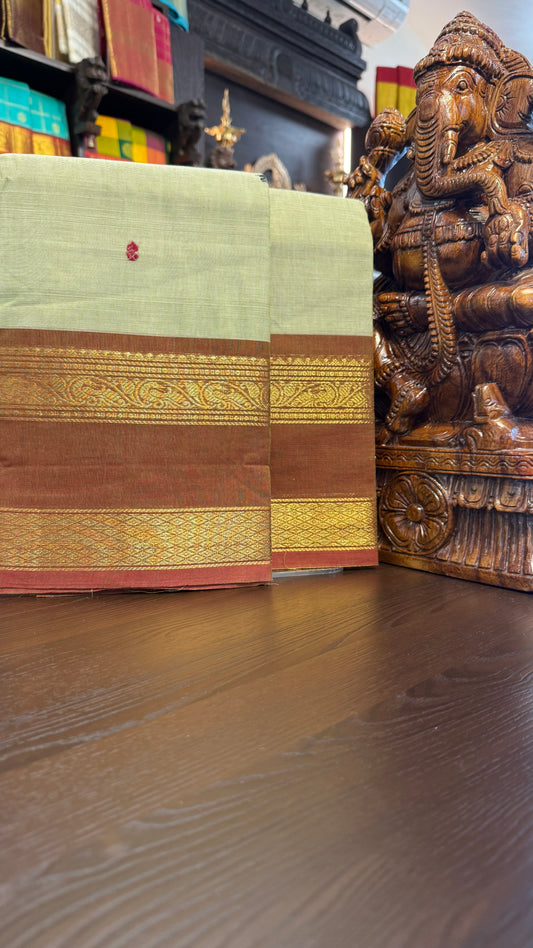 Kanchi Cotton Saree