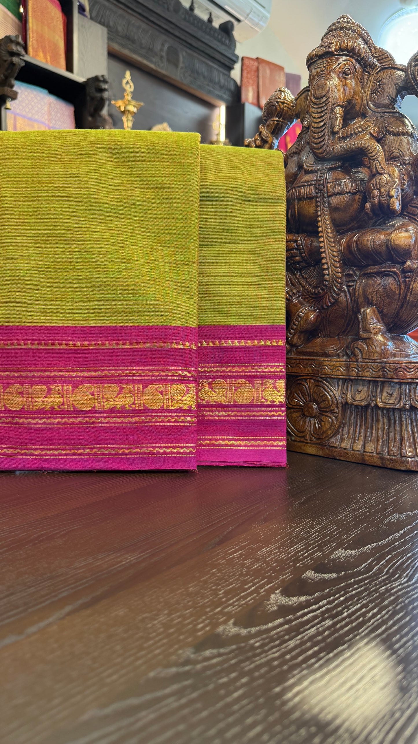 Kanchi Cotton Saree