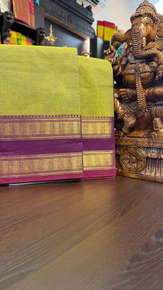Kanchi Cotton Saree