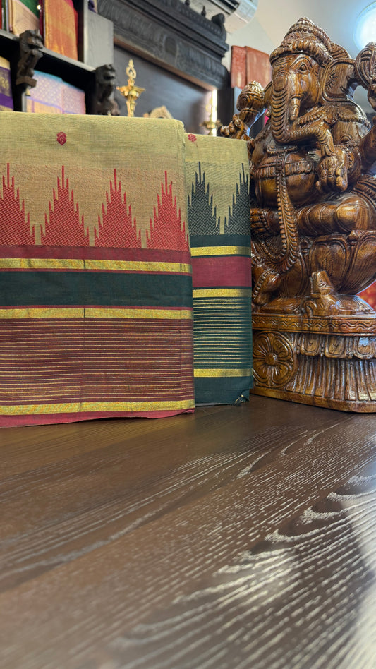 Kanchi Cotton Saree