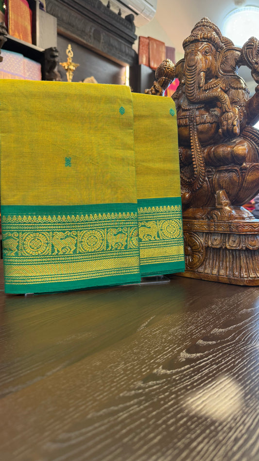 Kanchi Cotton Saree