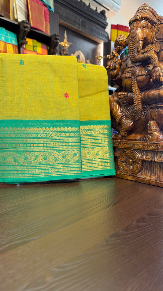 Kanchi Cotton Saree