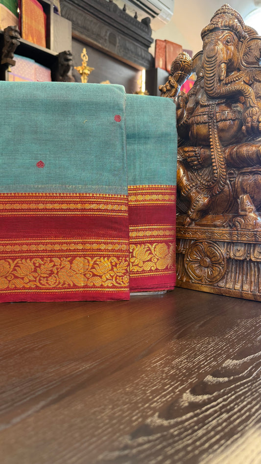 Kanchi Cotton Saree